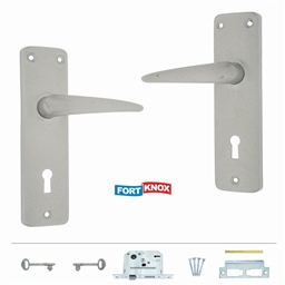 M3A11 - 3 Lever Lockset Satin Chrome | Eureka DIY Solutions Pty Ltd